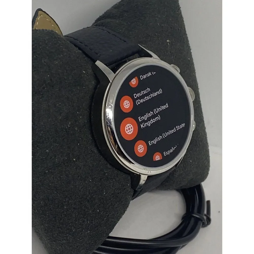 Fossil Gen 4 Authentic Digital Dial Smart Watch Custom Band FTW6014 AB457